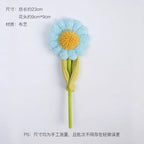 Teacher's Day Single Sunflower Plush Doll Bouquet-Smile Design DIY Floral Craft Supplies for Festival Gift Guangdong China