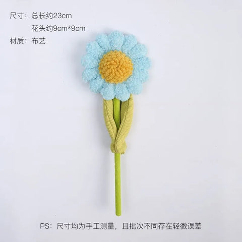 Teacher's Day Single Sunflower Plush Doll Bouquet-Smile Design DIY Floral Craft Supplies for Festival Gift Guangdong China