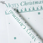 Waterproof Christmas Art Paper for Gift Wrapping Bouquet Packaging PE Coating Flower Wrapping Paper