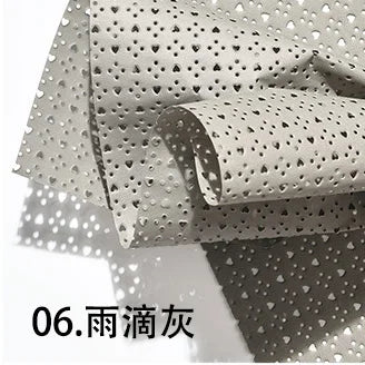 Artistic Marble Purple Specialty Paper PVC Coated for Elegant Flower Bouquet and Gift Wrap Single Side Printing Compatibility