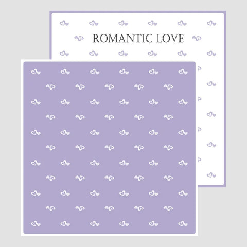 DIY Handmade Gift Packaging Paper Single-sided Waterproof Flower and Love Bouquet Paper for Coated Gifts