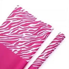Wholesale Wrapping Gifts PVC Coated Virgin Pulp Style Flower Zebra Pattern Waterproof Floral Art Paper