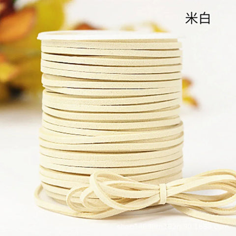 Wholesale 45-Yard Velvet 3mm Flat PVC Strap Floral Suede Binding for DIY Crafts Christmas Birthday Halloween