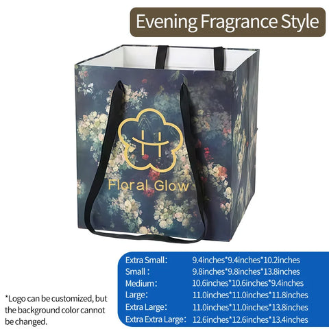 Portable  Paper Trapezoidal Hand-held Flower Bouquet Packaging Inner Liner and Fixed Rose Hugging Bag with Waterproof Feature