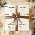 Customized White Art Paper Gift Wrapping for Shoes and Clothing Eco-friendly & Waterproof