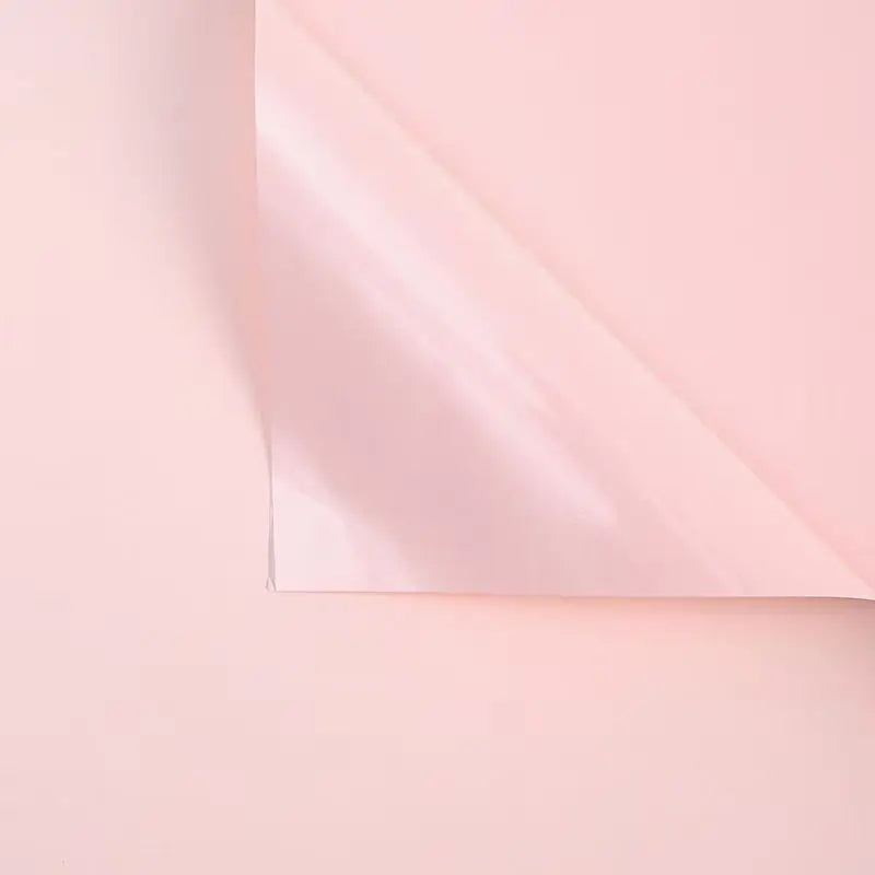 Premium Large Rose Wrapping Paper for Fresh Flower Bouquets Waterproof PE Coating for Packaging Paper