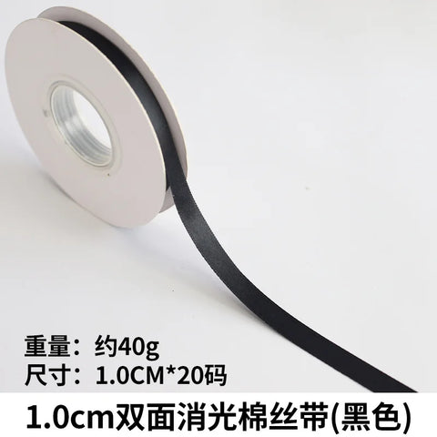 Versatile Christmas Gift Ribbons Wide Cotton DIY Bow Hair Accessories & Handmade Jewelry Ribbons