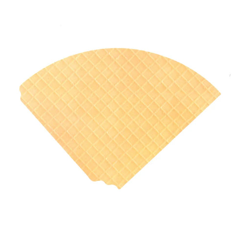 Unique Ice Cream Cone Shape Flower Wrapping Paper Thick Cardboard Gift Paper for Bouquet Packaging Gravure Printing Compatible
