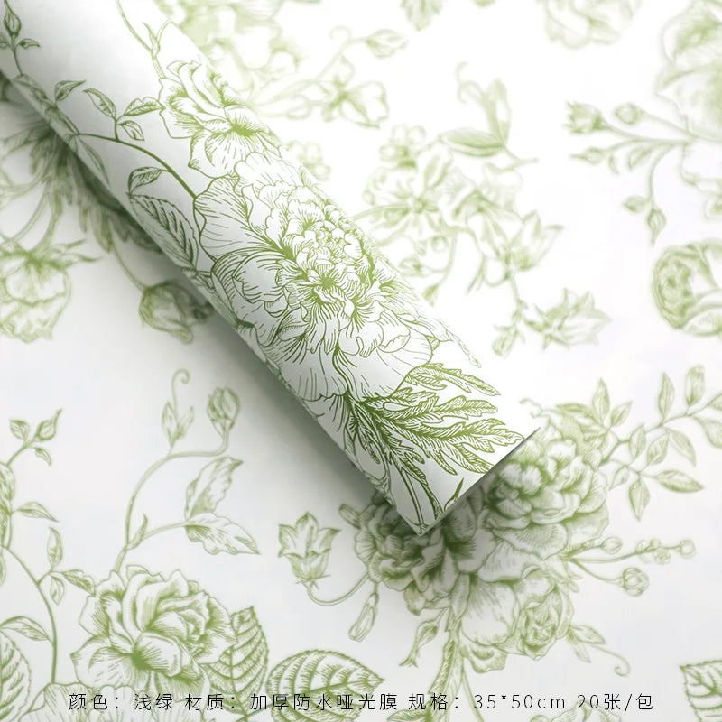 Qixi Wave Gauze Fresh Bouquet Packaging Materials Korean Wave Design Pleats Single Side Coated Eco-Friendly Water-proof
