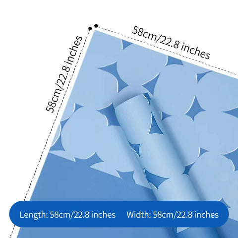 Valentine's Day Waterproof Papel Florist Packaging Paper Sheet PE Coating Wrapping Paper for Gifts Box