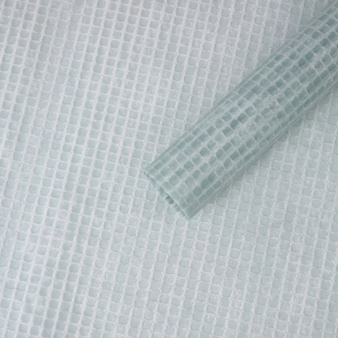 Valentine's Day 57*57cm Non-Woven Waterproof Paper New Grid Flower Bouquet Solid Color Wrapping Paper with Virgin Pulp Style