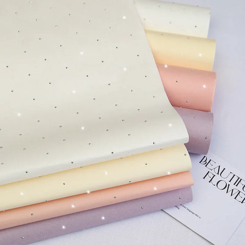 New Christmas Luxury Phantom Wrapping Paper-DIY Floral Light Single Side Coated Manufacturer Wholesale