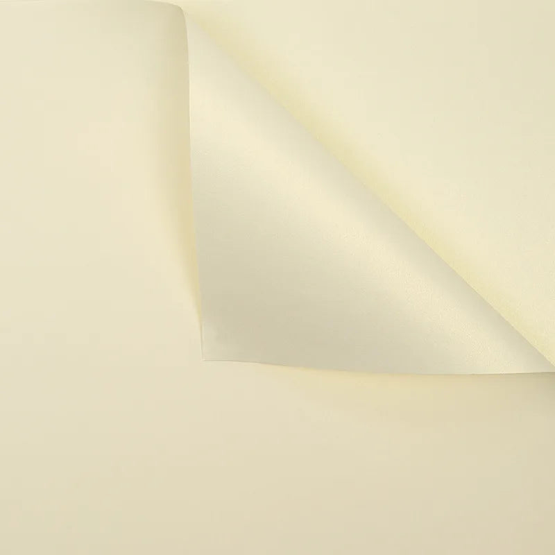 Single-sided Coated Waterproof Thickened Precious Pearl Gloss Paper Elegant Wrapping Flower Paper