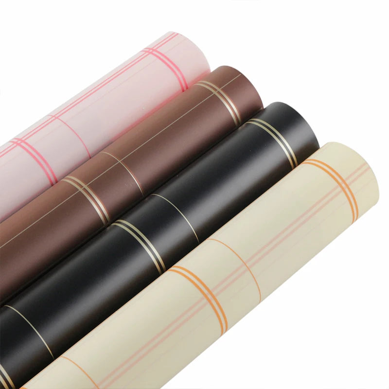 Large Grid Mesh PP Red Check Thickened Waterproof Disposable Floral Bouquet Recyclable Art Paper Wrapping Packaging รูปสินค้าหลัก