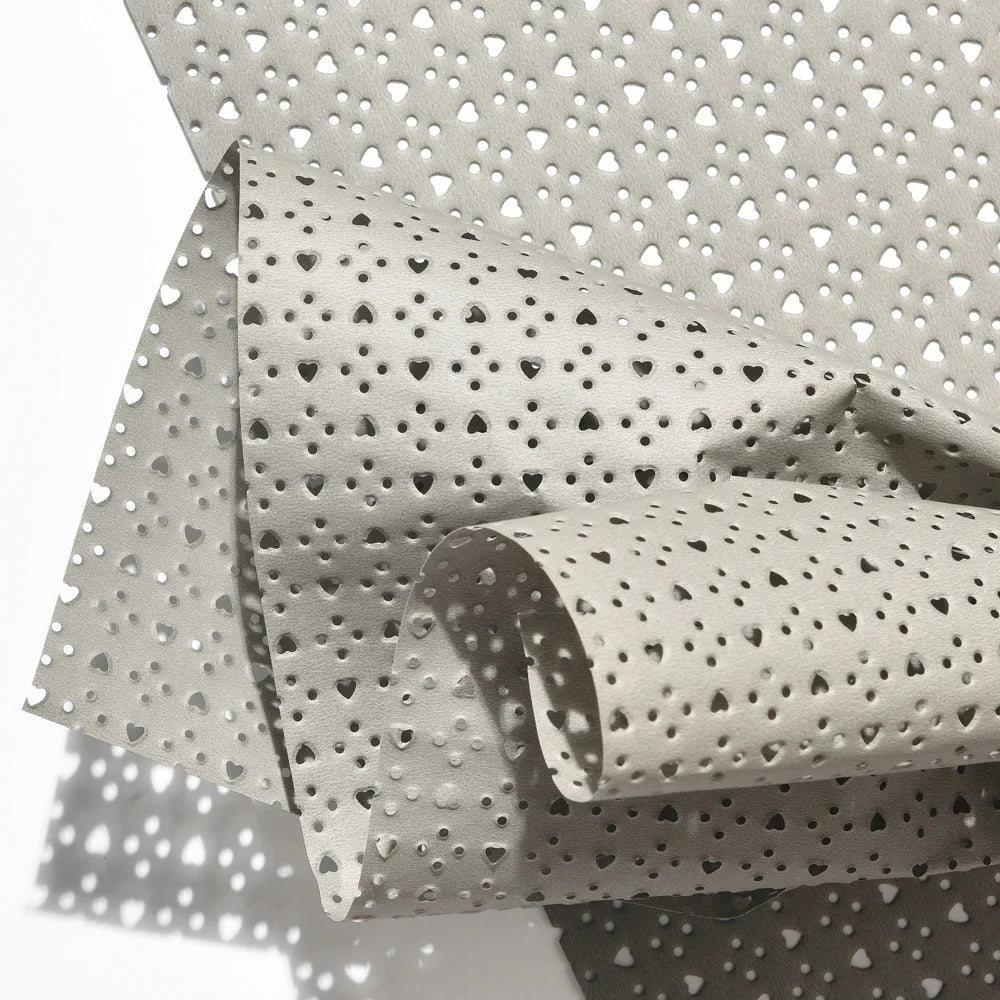 Love Hole Single-Sided Coated Fenghua Paper Waterproof Thickened Paper for Hollow Flower Bouquet Packaging