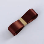 2.5cm Dacron Satin Ribbon-Luxury Biodegradable Ribbon for Valentine's Day Wedding & Christmas Gift Packaging