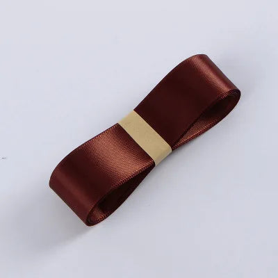 2.5cm Dacron Satin Ribbon-Luxury Biodegradable Ribbon for Valentine's Day Wedding & Christmas Gift Packaging