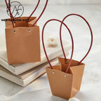 Portable & Reusable Waterproof Paper Tube for Fresh Flower Arrangements DIY Rose Bouquet Packaging Boxes Flower Art