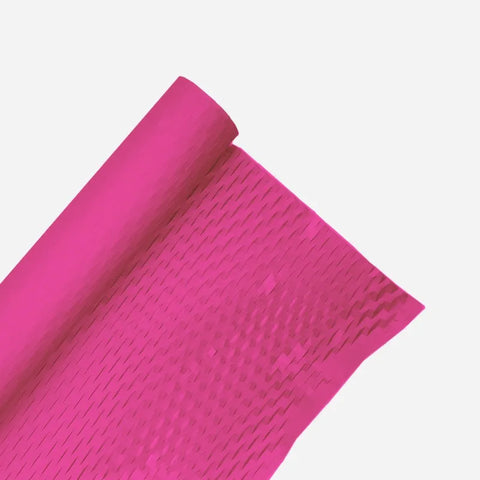 Single-Sided Coated Honeycomb Paper Packaging for Fresh Flower Bouquets Elegant Mesh Lining