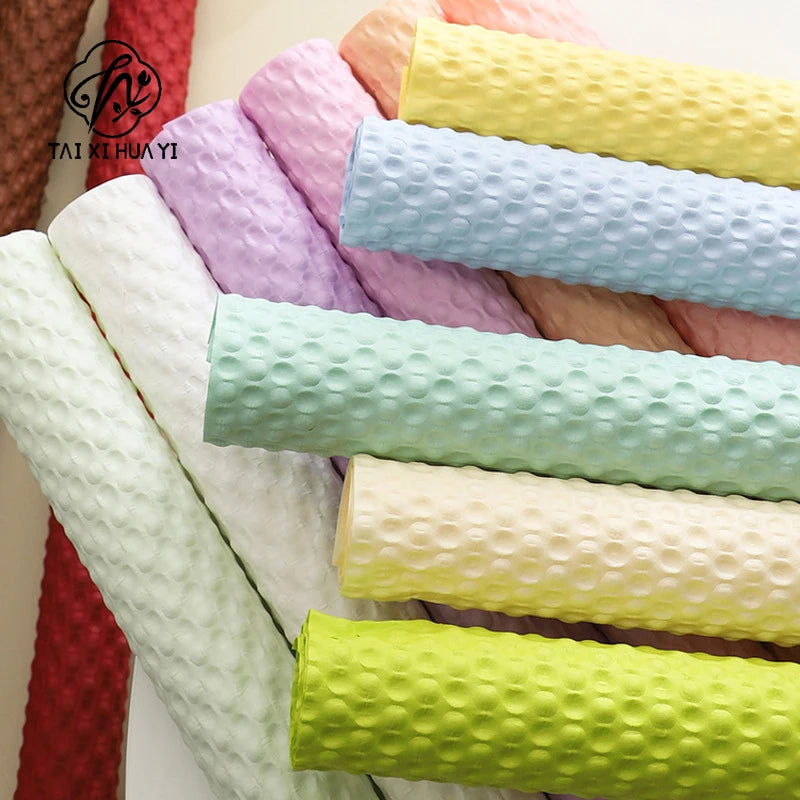 Waterproof Cream Puff Paper Single-Sided Coated with Thickened Embossed Decorative Design รูปสินค้าหลัก
