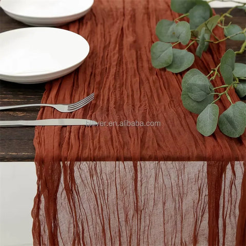 Customized Woven Polyester Non-slip Eco-friendly Durable Tablecloth Wedding Banquet Home Use Non-Iron