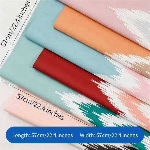 Snow Mountain Flower DIY Handmade Gift Paper Coated Bouquet Packaging Paper Single Stripe