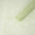 Valentine's Day 57*57cm Non-Woven Waterproof Paper New Grid Flower Bouquet Solid Color Wrapping Paper with Virgin Pulp Style