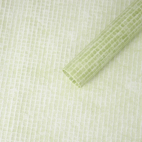 Valentine's Day 57*57cm Non-Woven Waterproof Paper New Grid Flower Bouquet Solid Color Wrapping Paper with Virgin Pulp Style