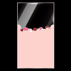 Transparent Border Crystal Paper Waterproof Coated Bouquet Wrapping Paper for Flower Arrangement