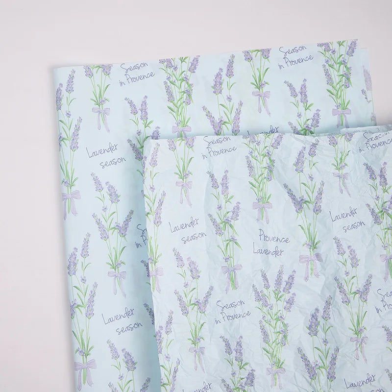 Wholesale Waterproof Art Paper Single Side Coated Surface for Flower Bouquet Knot Wrapping Beautiful Floral Design