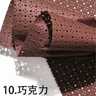 Artistic Marble Purple Specialty Paper PVC Coated for Elegant Flower Bouquet and Gift Wrap Single Side Printing Compatibility