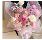 Paper Flower Vein Waterproof Korean style Flower Packaging Paper Mist Paper Flower Shop Bouquet Floral Packaging Paper