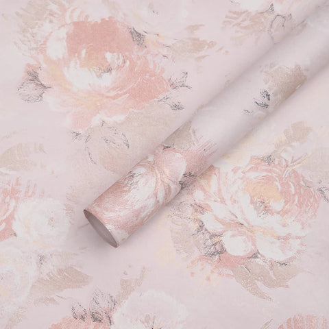Dream Series Floral Art Paper Wrapping Oil Painting Dream Series Flower Shop Gift PE Coating Material for Flower Packaging