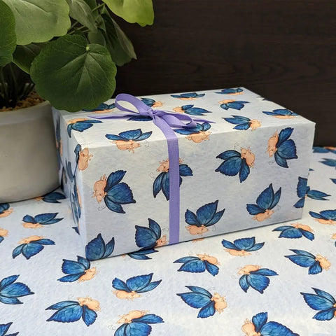 Wholesale Printed Duplex Board Gift Wrapping Paper Roll Waterproof & Eco-Friendly Large Size for Holiday Packaging