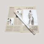 Modern Girl Weekly Series English Newspaper Gift Pack New Fashion Flower Packaging Paper with Single Side Coating