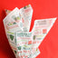 Christmas Wrapping Paper 50*70cm Recyclable Florist Bouquet Flower Wrapping Gift Paper Eco-Friendly Paper for Gifts