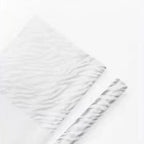 Wholesale Wrapping Gifts PVC Coated Virgin Pulp Style Flower Zebra Pattern Waterproof Floral Art Paper