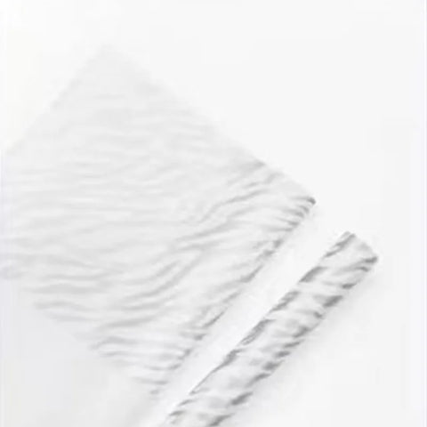 Wholesale Wrapping Gifts PVC Coated Virgin Pulp Style Flower Zebra Pattern Waterproof Floral Art Paper