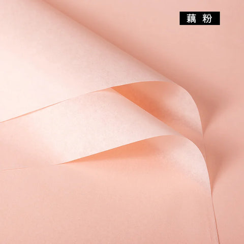 Customized Advanced Ins Snow Pear Flower Wrapping Paper Single Side PE Coated for Village-inner Use