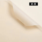 Korean Thick Waterproof Matte Floral Bouquet Wrapping Paper Double Side PVC Coating for Flower and Gift Packaging