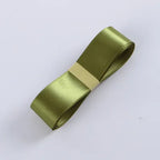 2.5cm Dacron Satin Ribbon-Luxury Biodegradable Ribbon for Valentine's Day Wedding & Christmas Gift Packaging