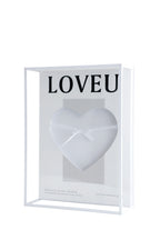 Acrylic Transparent Heart-shaped Gift Box Square Box Flower Bouquet Packaging for Roses Rose Box Storage