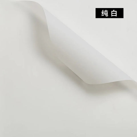 Korean Thick Waterproof Matte Floral Bouquet Wrapping Paper Double Side PVC Coating for Flower and Gift Packaging