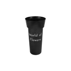Oversized Floral PVC Hydration Container Decorative Flower-Design Packaging Tub
