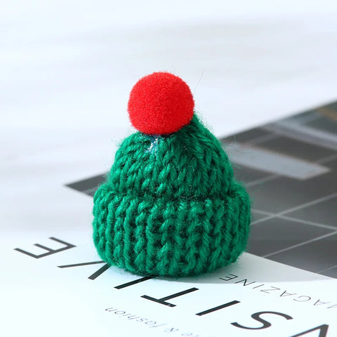 Red Fruit Branches Golden Fortune Handicraft Fashion Christmas Decoration Cashmere Yarn Flower Pot Hanging Accessories