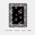 Romantic Floral Art Bouquet Wrapping Paper 38*50cm Recyclable PE Coating for Valentine's Day Eco-Friendly Flower Shop Supplies