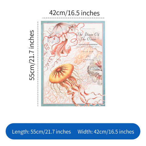 High Quality Thick Waterproof Glassine Wrapping Paper 42*55cm Antistatic Eco-friendly Recyclable Gravure