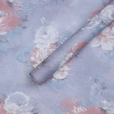 China Manufacture Dream Garden Oil Painting Paper Single Side Coated Flower Wrapping Paper