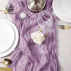 Customized Woven Polyester Non-slip Eco-friendly Durable Tablecloth Wedding Banquet Home Use Non-Iron