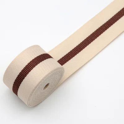 Two-color Woven Ribbon DIY Gift Packaging Ribbon with Fresh Flower for Birthday Halloween Wedding Christmas